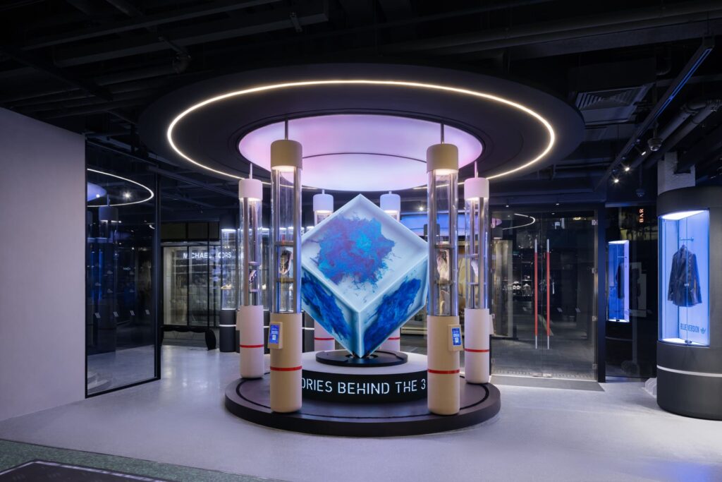 The Adidas Sanlitun flagship store in Beijing